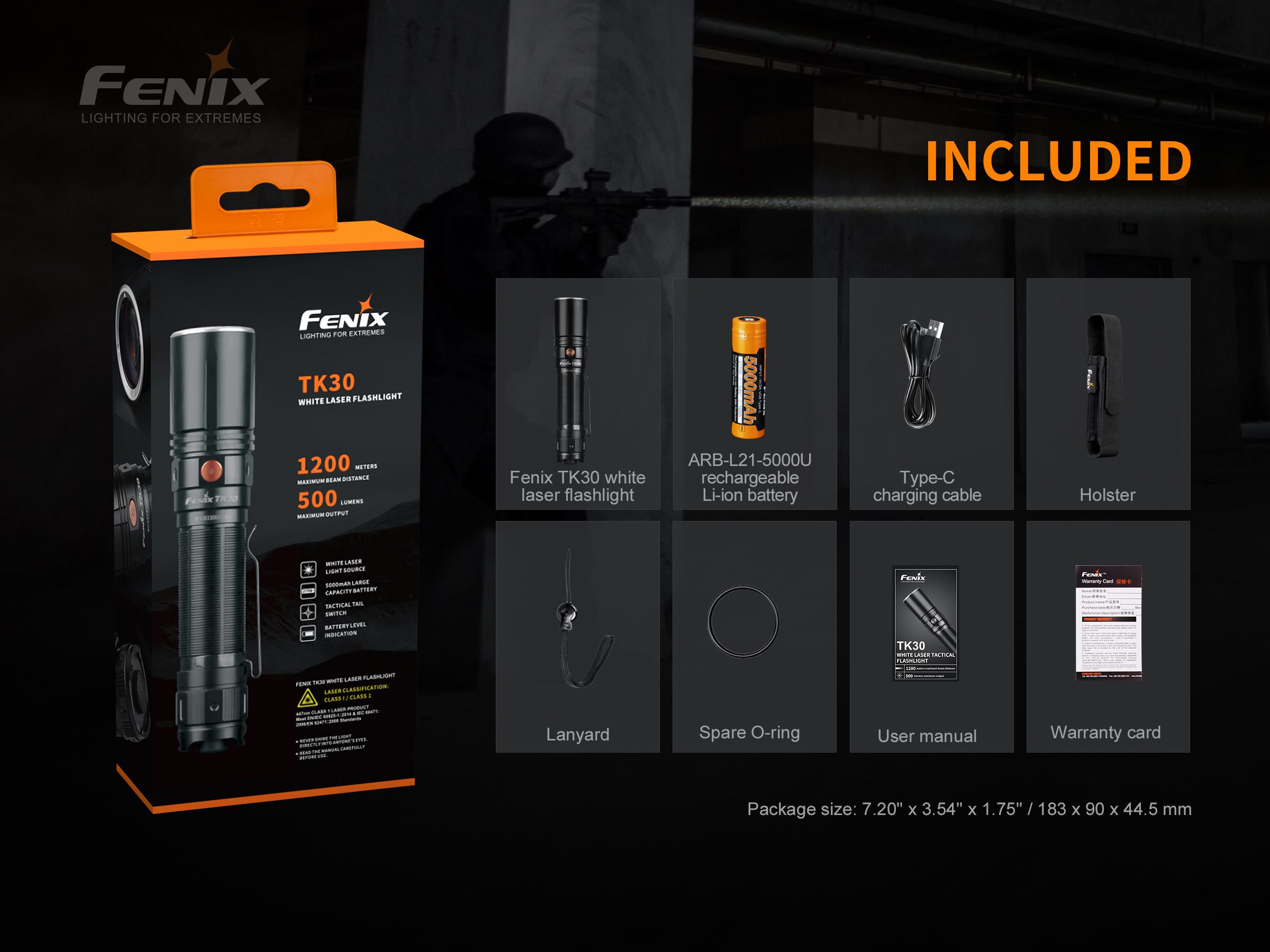 Lampe torche FENIX TK30